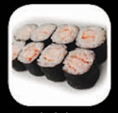 Maki de langostino (8 piezas)